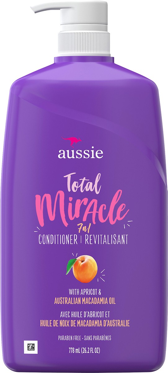 slide 1 of 2, Aussie Total Miracle conditioner, 26.2 oz