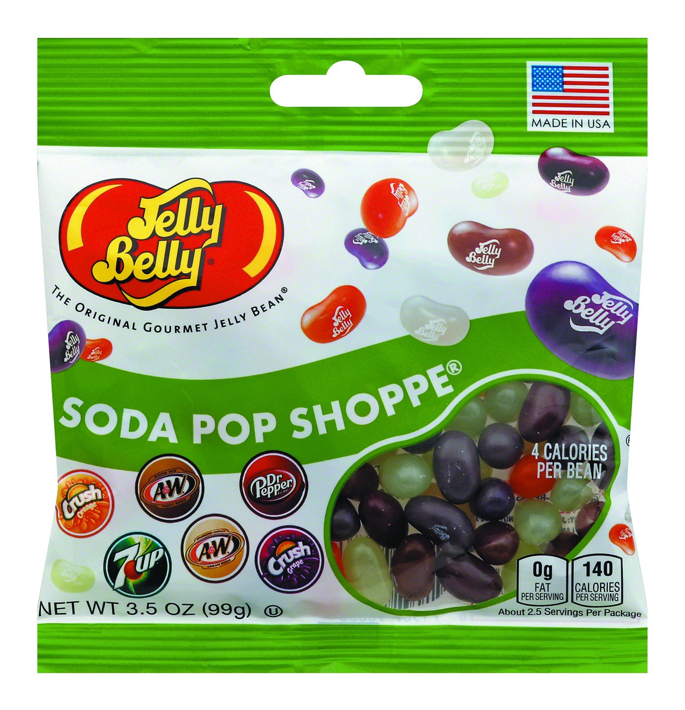 slide 1 of 1, Jelly Belly Jelly Bean, Soda Pop Shoppe, 3.5 oz