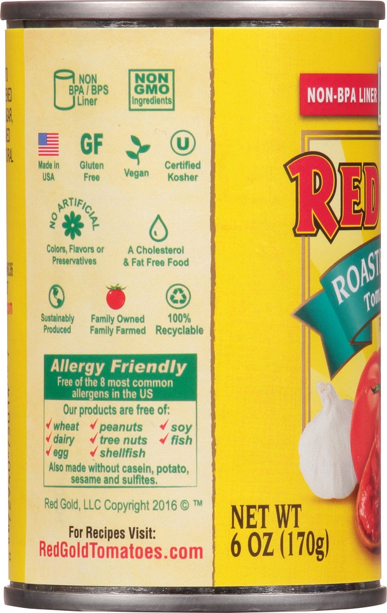 slide 10 of 11, Red Gold Roasted Garlic Tomato Paste 6 oz, 6 oz