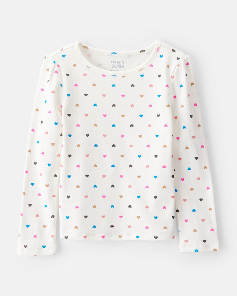 slide 2 of 6, Carter's Toddler Girl Heart Velour Dress Set - Pink Fuchsia 4T, 1 ct