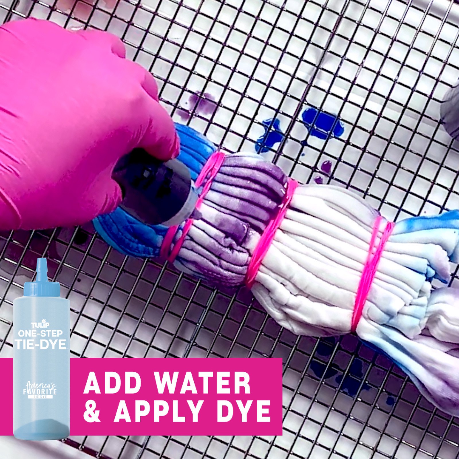 slide 6 of 7, Tulip Pretty Pastels One-Step Tie-Dye Kit, 1 ct