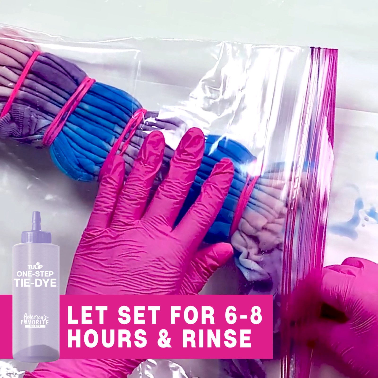 slide 3 of 7, Tulip Pretty Pastels One-Step Tie-Dye Kit, 1 ct