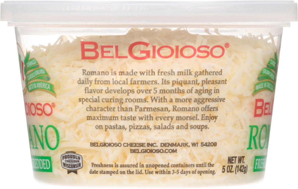 slide 3 of 14, BelGioioso Romano Shredded Cheese, 5 oz