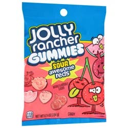 Jolly Rancher Awesome Reds Sour Gummies 6.5 oz
