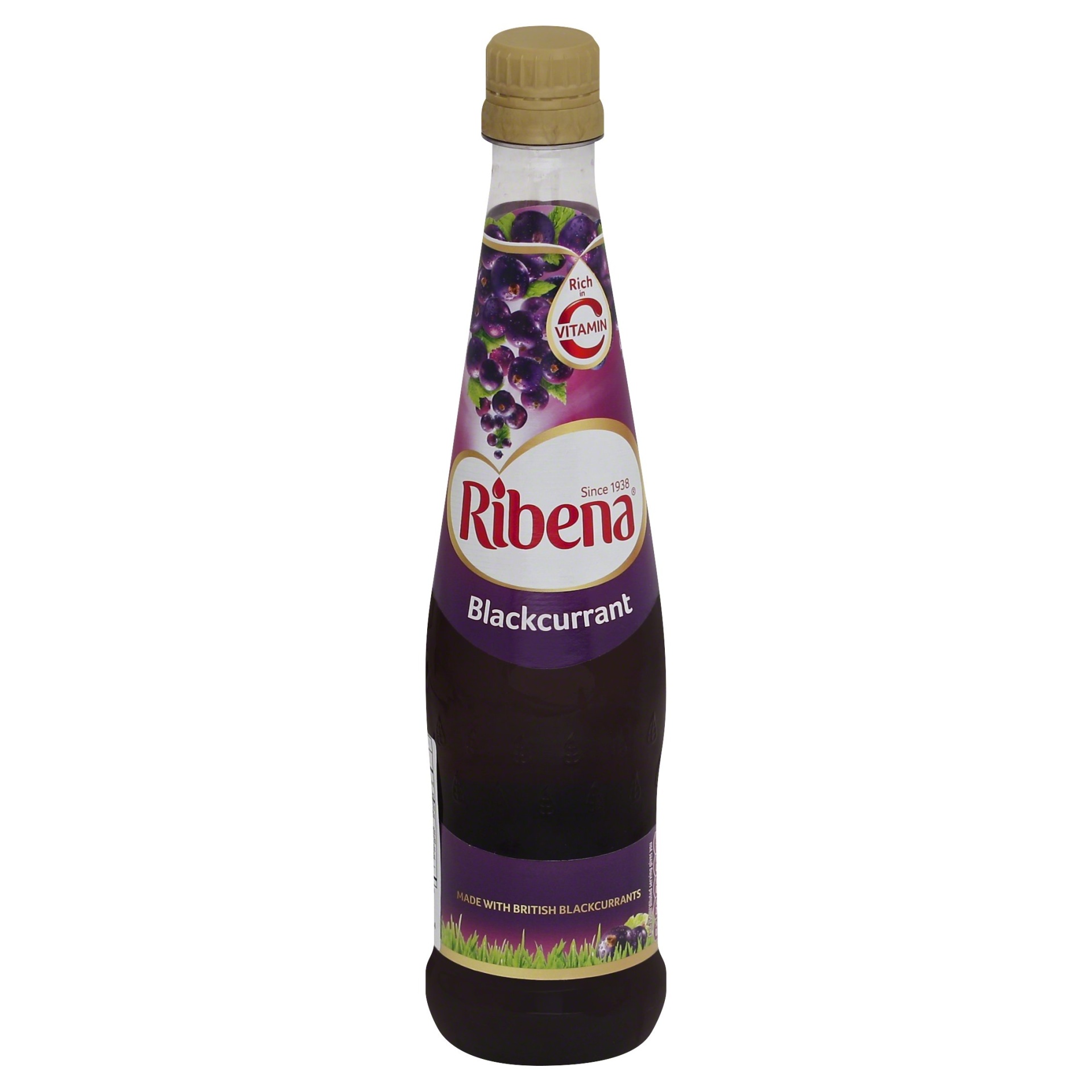 slide 1 of 4, Ribena Blackcurrant Beverage, 20 fl oz