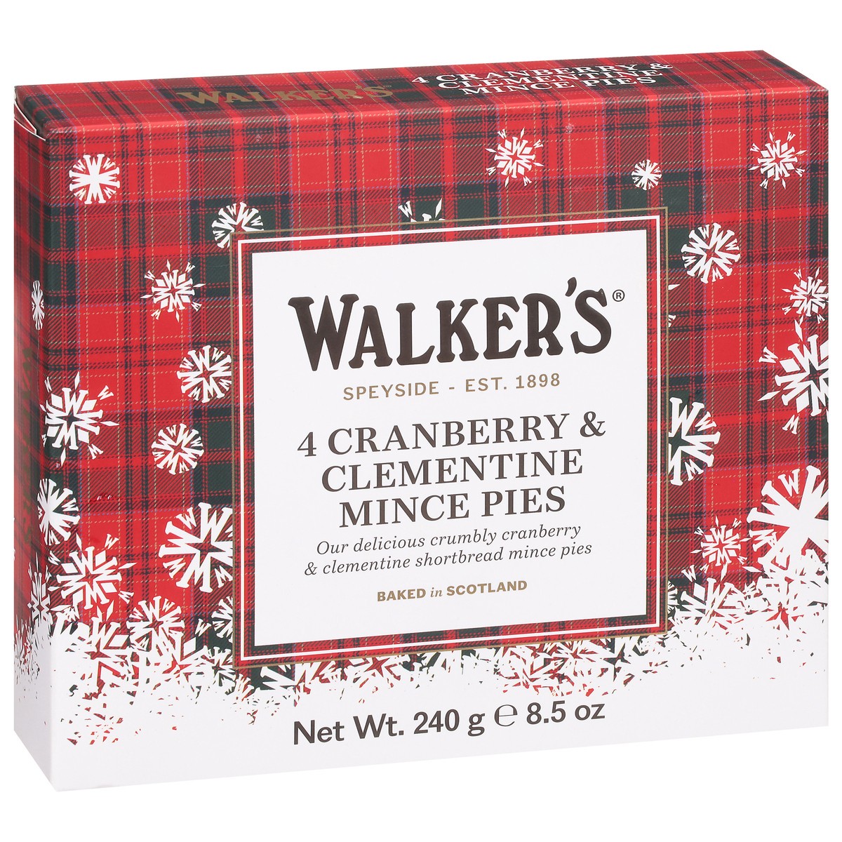 slide 6 of 14, Walkers Cranberry & Clementine Mince Pie 8.5oz - 8.5 OZ, 8.5 oz