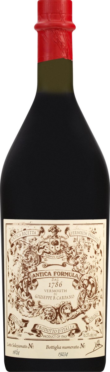 slide 1 of 8, Carpano Antica Formula Vermouth, 1 liter