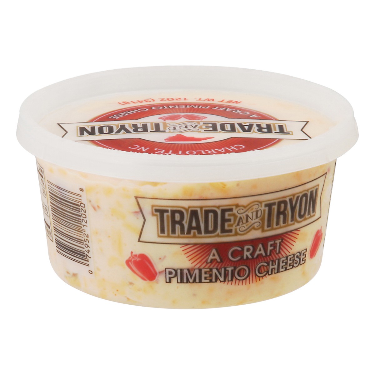 slide 9 of 9, Trade And Tryon Pimento Cheese 12 oz Container, 12 oz