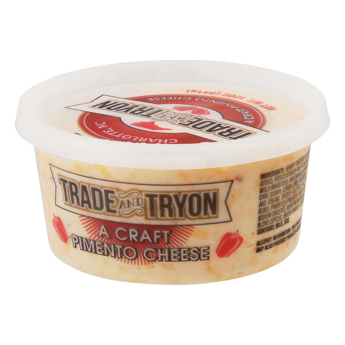 slide 7 of 9, Trade And Tryon Pimento Cheese 12 oz Container, 12 oz