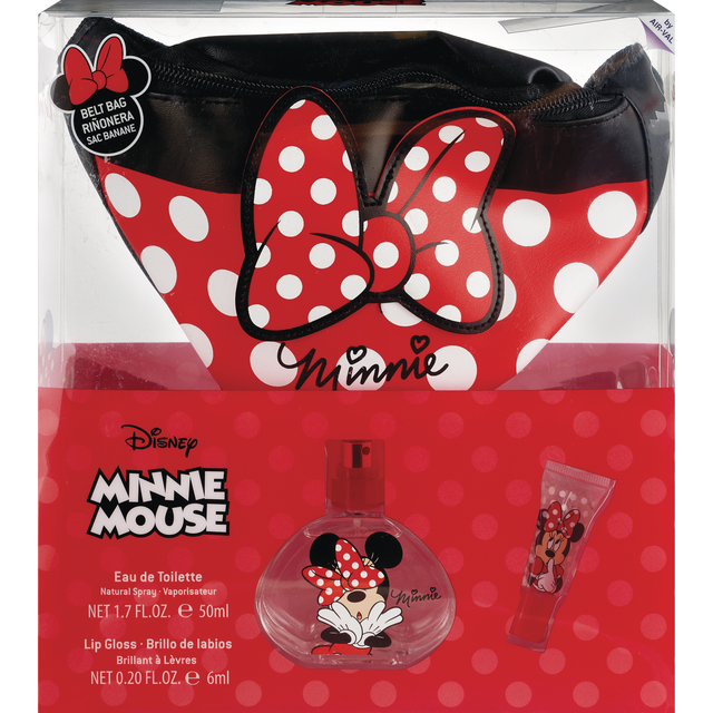 slide 1 of 1, Minnie Belt Bagedt 50Ml + Lip Gloss, 1gfst