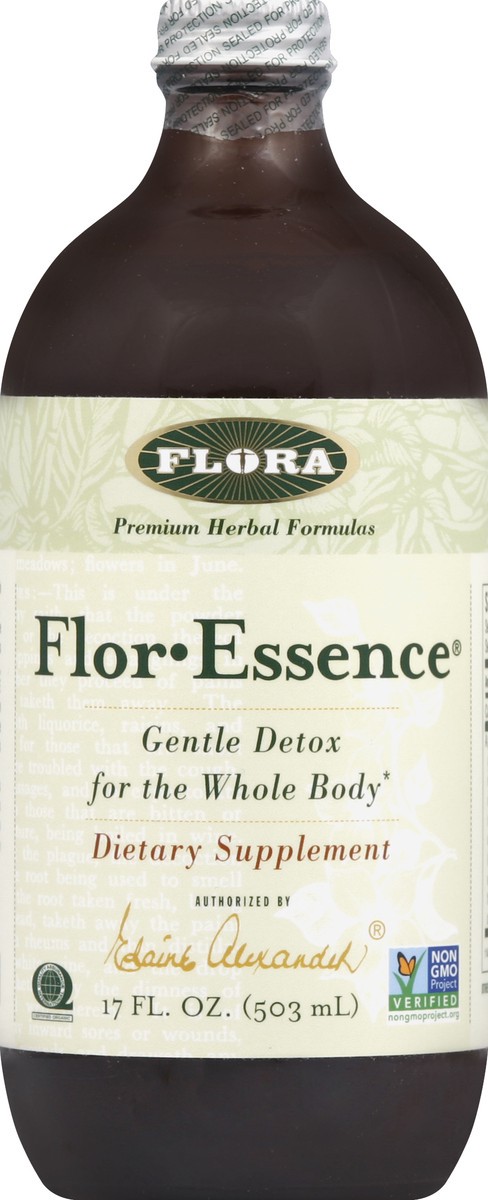 slide 1 of 2, Flora Flor*Essence Liquid, 17 oz