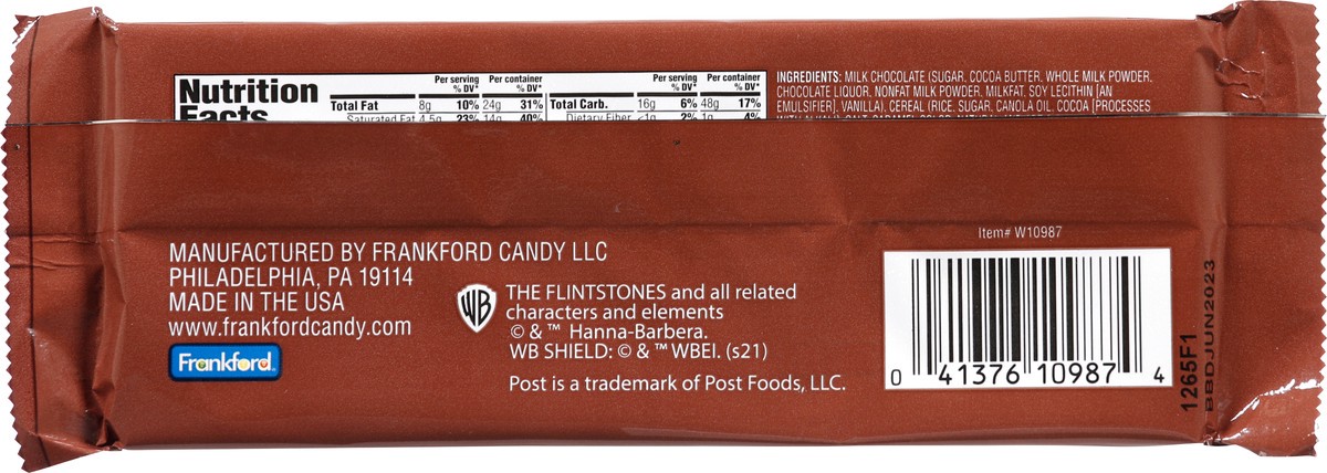 slide 5 of 9, Cocoa Pebbles King Size Milk Chocolate Candy Bar 2.75 oz, 2.75 oz