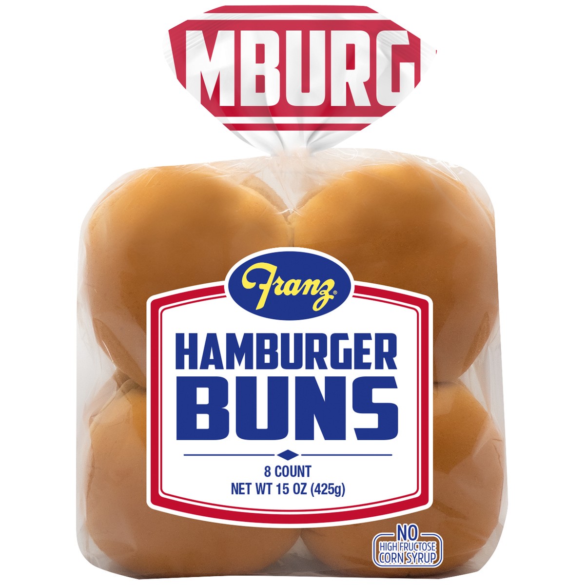 slide 2 of 8, Franz Cluster Hamburger Buns Hamburger Buns 15oz, 15 oz