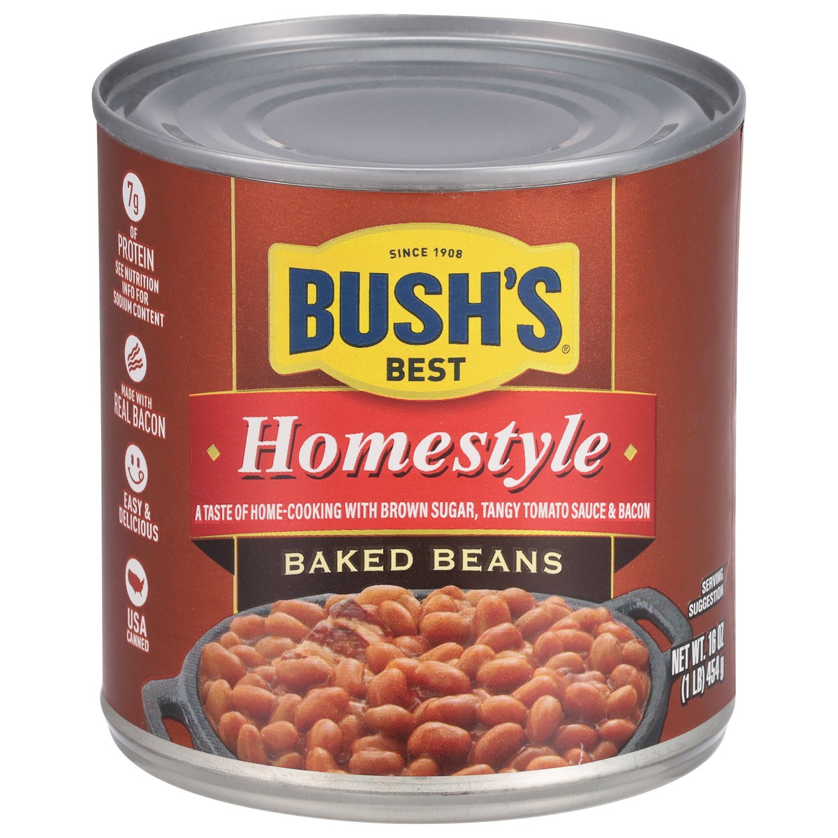 slide 1 of 6, Bush's Best Bush's® homestyle baked beans, 16 oz