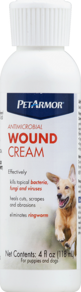 slide 1 of 1, Sergeant's Vetscrtiption Antimicrobial Wound Cream, 4 fl oz