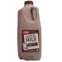 Weis Quality Grade A 1% Lowfat Chocolate Milk