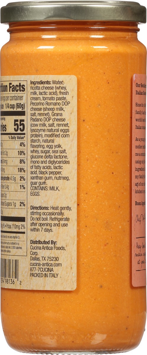 slide 8 of 9, Cucina Antica Rosa Alfredo 16.9 Oz, 16.9 oz