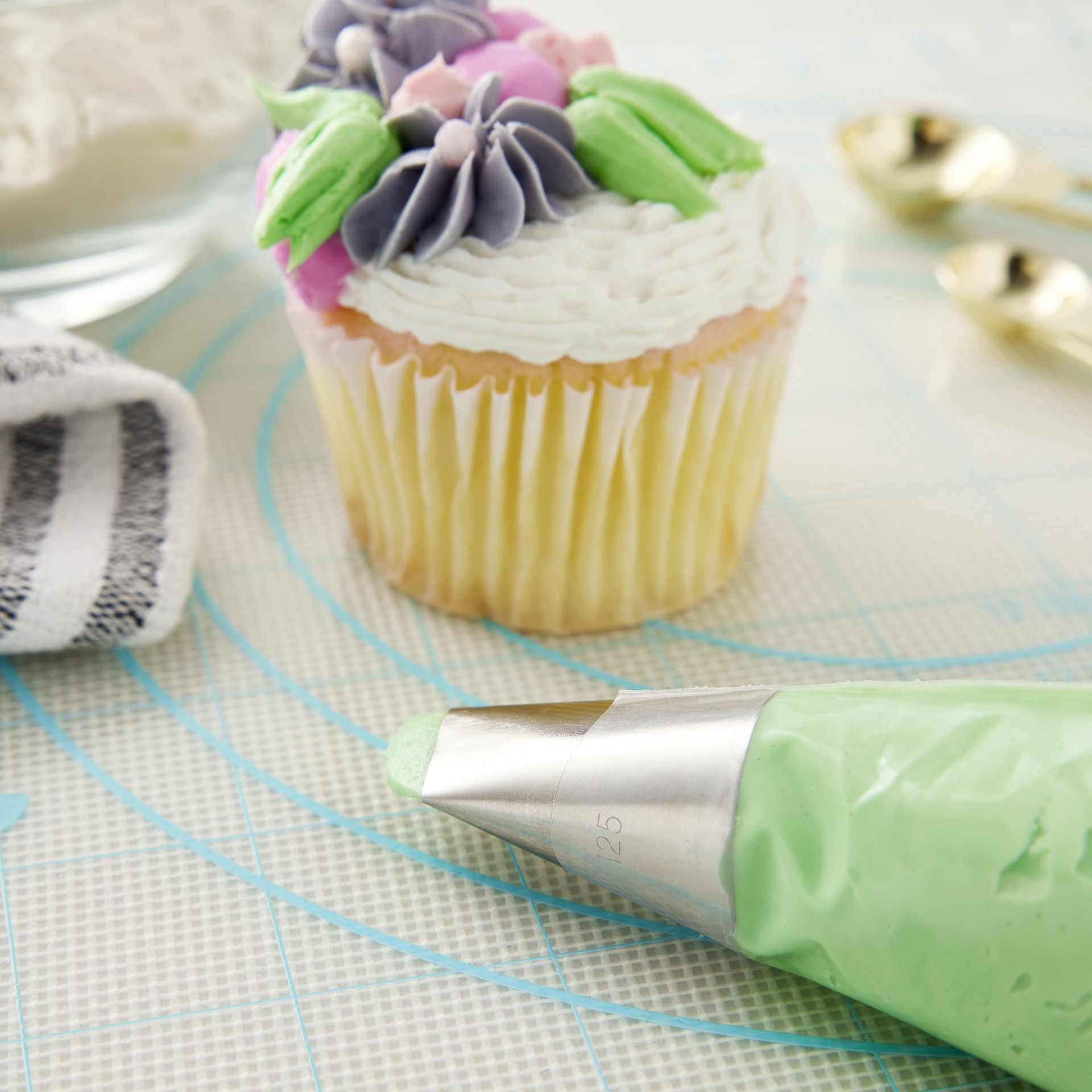 slide 2 of 3, Flower Petal Decorating Tip, #125 By Celebrate It, 1 ct