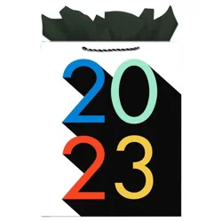 Hallmark Large Graduation Gift Bag with Tissue Paper (Rainbow, Class of 2023)