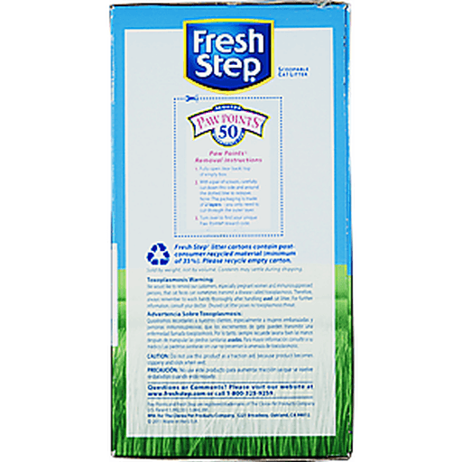 slide 6 of 9, Fresh Step Scoopable Odor Shield Unscented Cat Litter, 20 lb