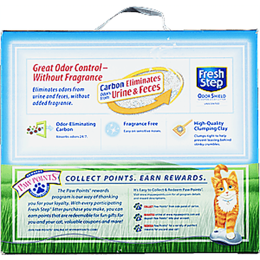 slide 7 of 9, Fresh Step Scoopable Odor Shield Unscented Cat Litter, 20 lb