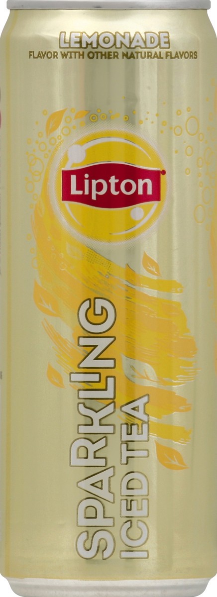 slide 3 of 4, Lipton Lemonade Sparkling Iced Tea - 12 fl oz, 12 fl oz