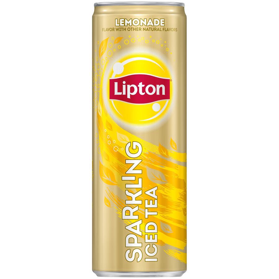 slide 1 of 4, Lipton Lemonade Sparkling Iced Tea - 12 fl oz, 12 fl oz