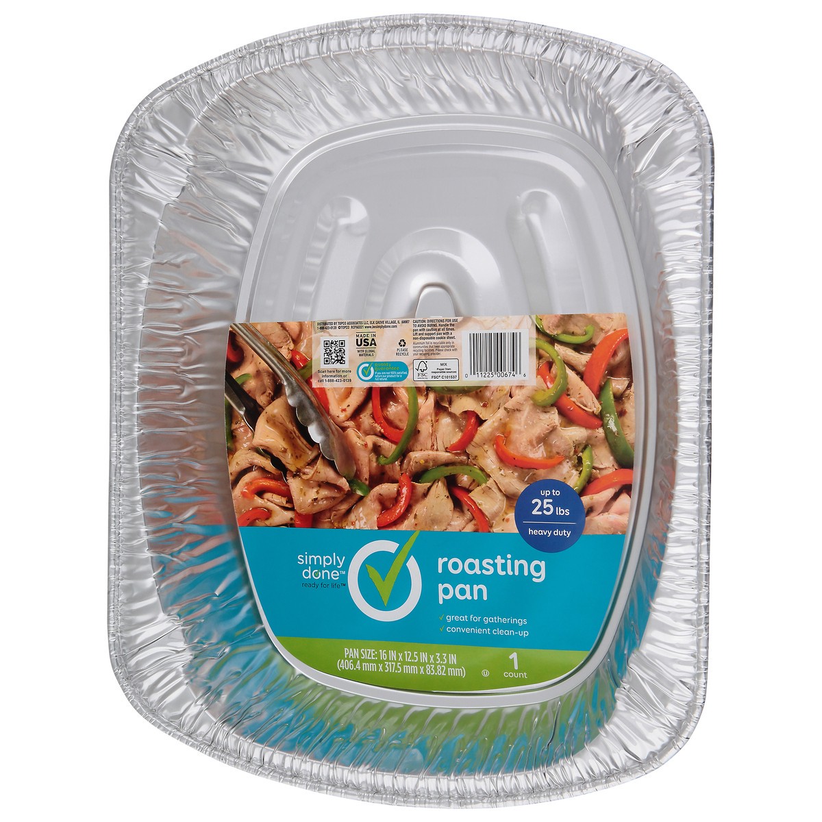 slide 6 of 9, Simply Done Heavy Duty Roasting Pan 1 ea, 1 ct