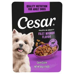 Cesar Filet Mignon Flavor Canine Cuisine 1.76 oz
