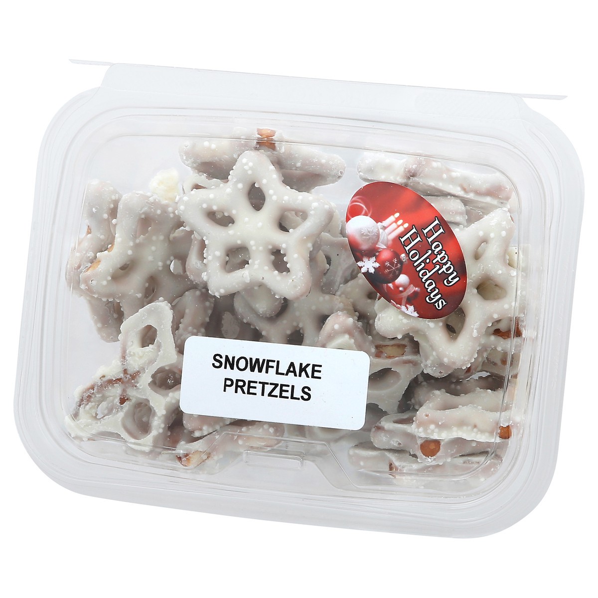 slide 12 of 14, JLM Snowflake Pretzels 8 oz, 8 oz