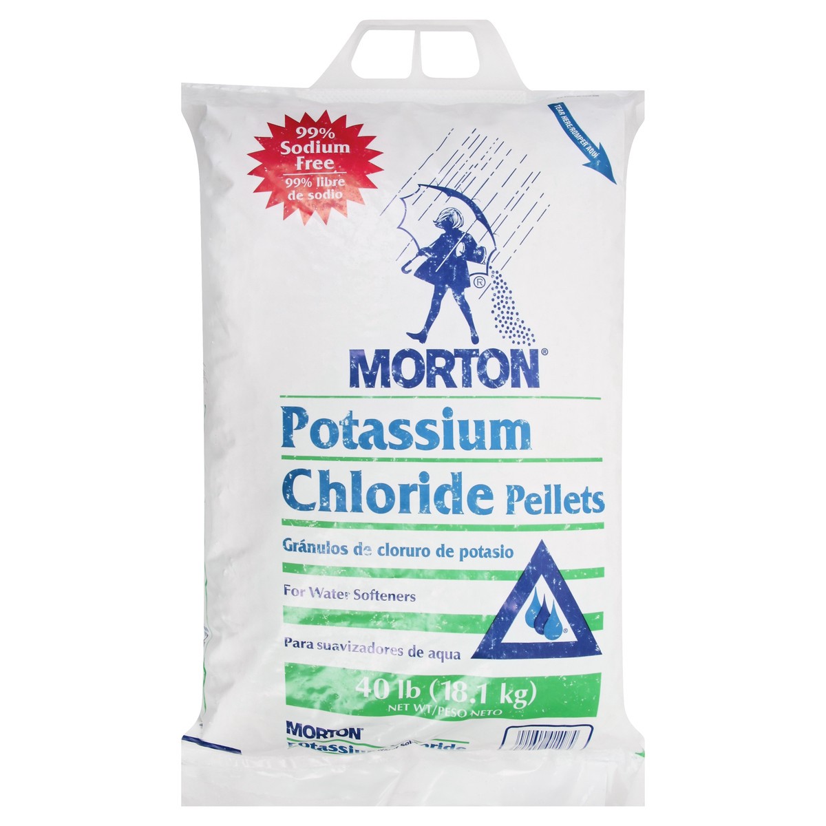 slide 2 of 4, Morton Potassium Chloride Pellets 40 lb, 40 lb