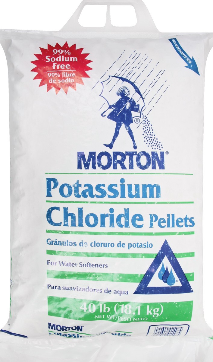 slide 1 of 4, Morton Potassium Chloride Pellets 40 lb, 40 lb