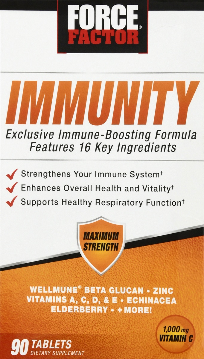 slide 8 of 9, Force Factor Immunity, 90 ct