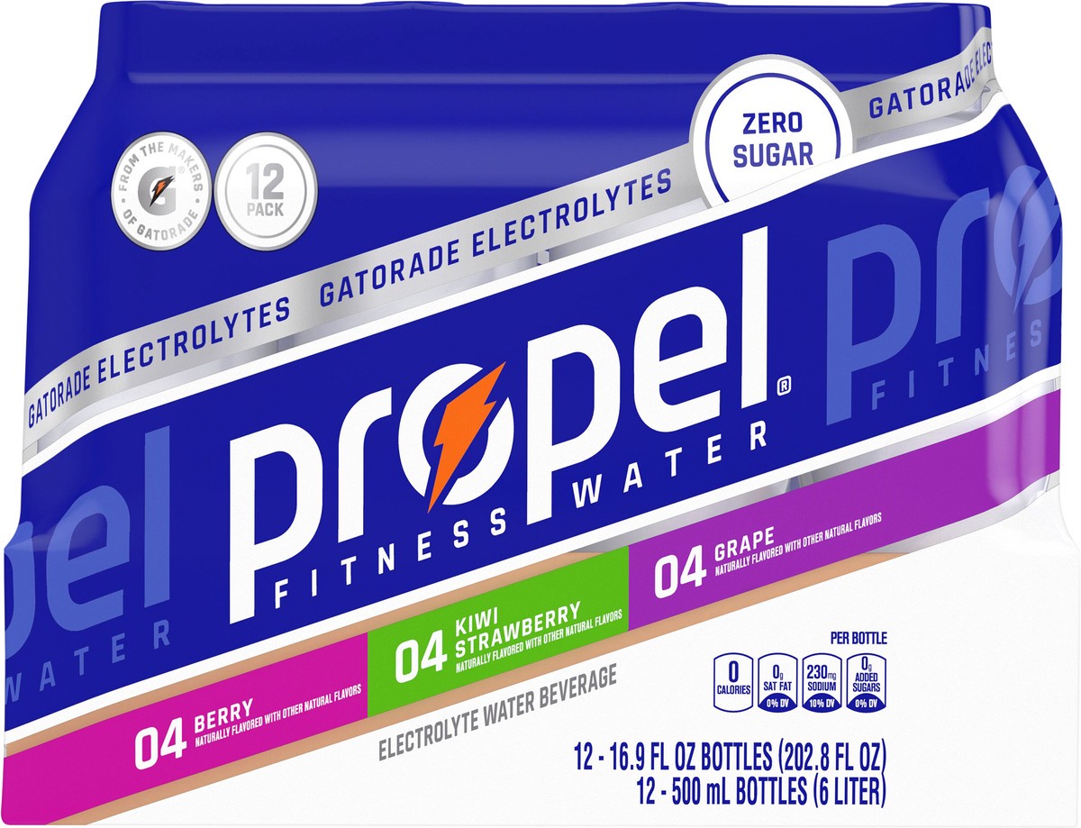 slide 2 of 3, Propel Electrolyte Water Beverage, 12 ct