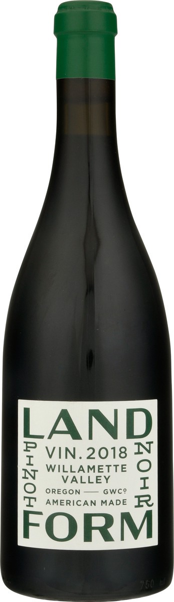 slide 4 of 9, Land Form Willamette Valley Pinot Noir 750 ml Bottle, 750 ml