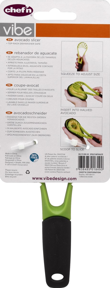 slide 2 of 3, Chef'n Avocado Slicer 1 ea, 1 ct