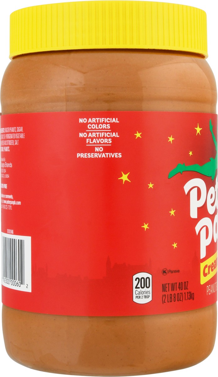 slide 8 of 14, Peter Pan Creamy Peanut Butter, 40 OZ, 40 oz