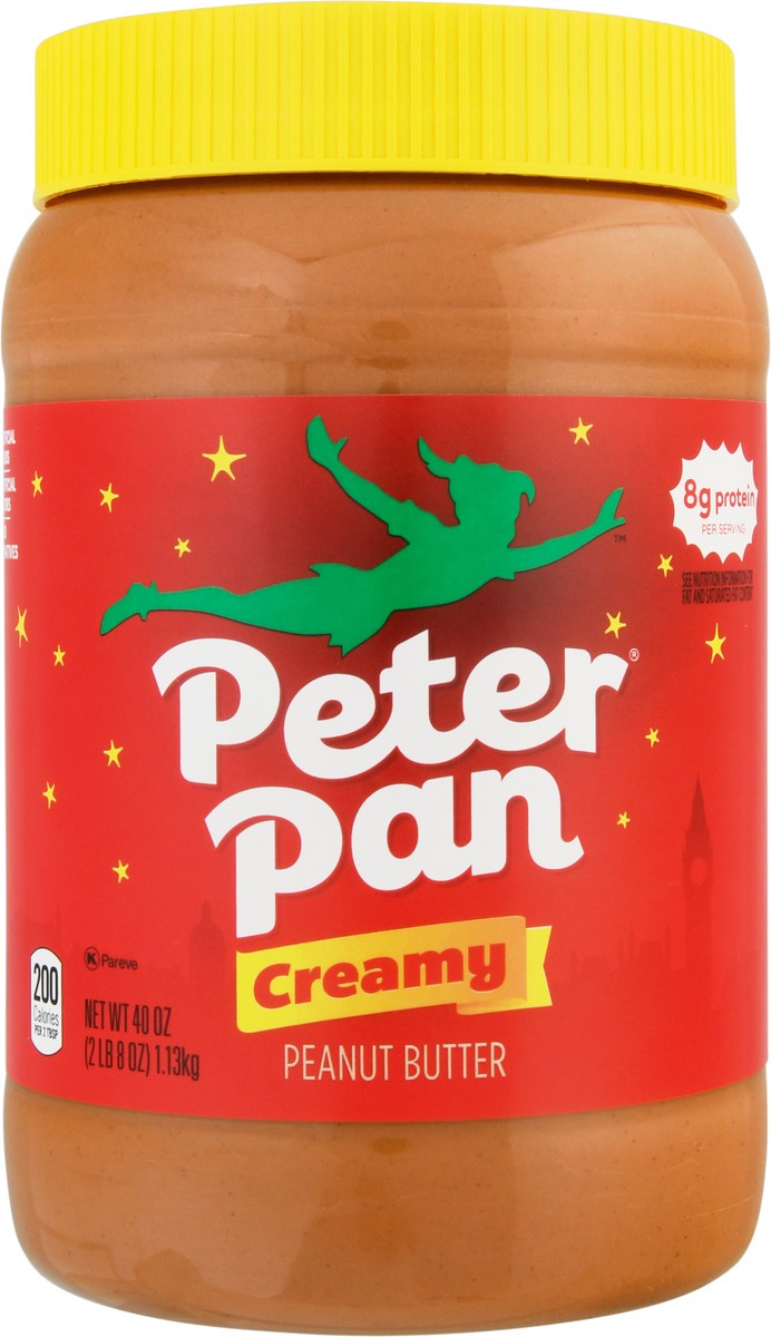 slide 9 of 14, Peter Pan Creamy Peanut Butter, 40 OZ, 40 oz