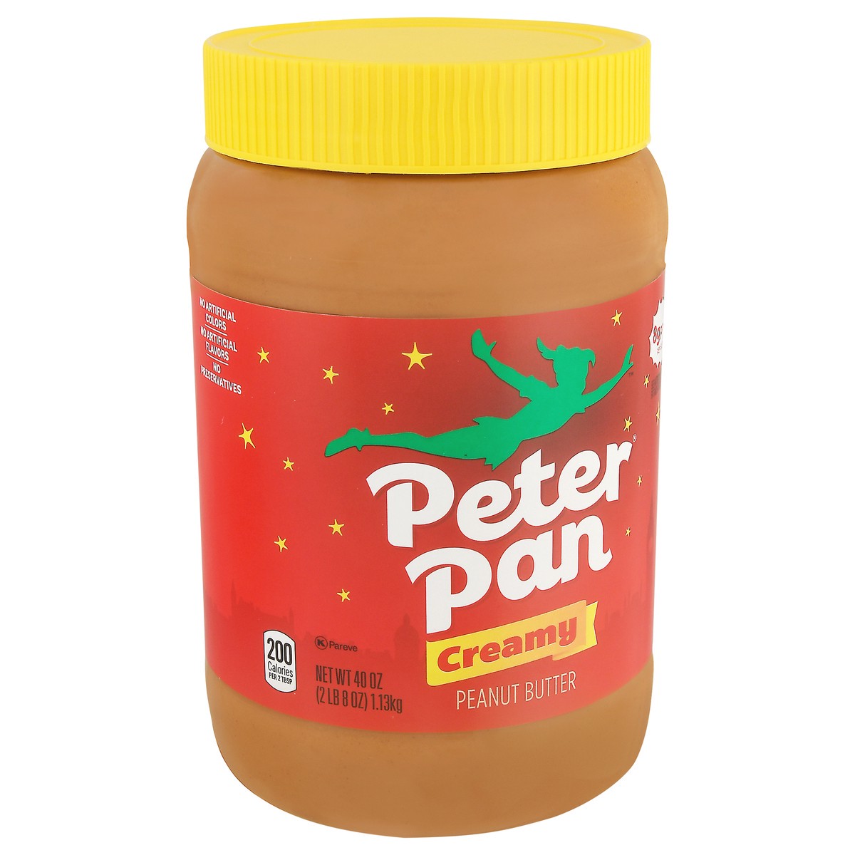 slide 3 of 14, Peter Pan Creamy Peanut Butter, 40 OZ, 40 oz