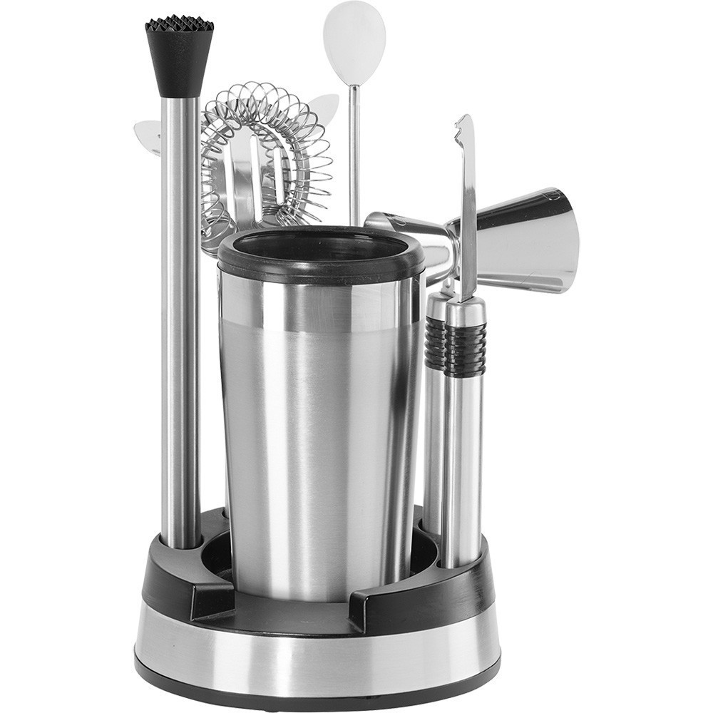slide 1 of 1, Stainless Steel Bar Tool Set - Each, 8 ct