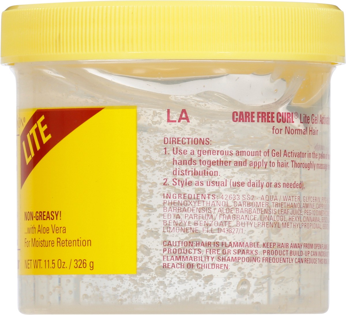 slide 4 of 12, Carefree Curl Softsheen-Carson Care Free Curl Lite Gel Activator, 11.5 oz