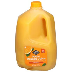 First Street Orange Juice