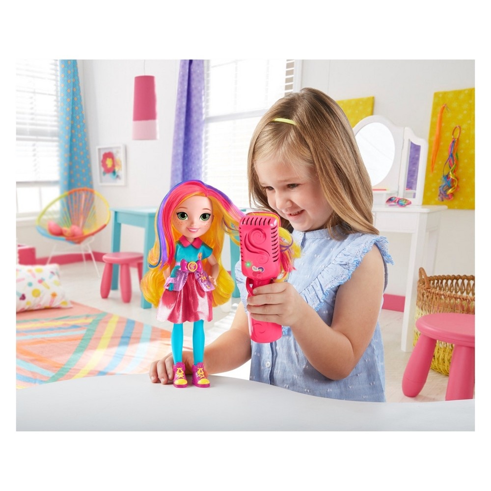 slide 5 of 5, Fisher-Price Nickelodeon Sunny Day Magic Color-Change Sunny Doll, 1 ct