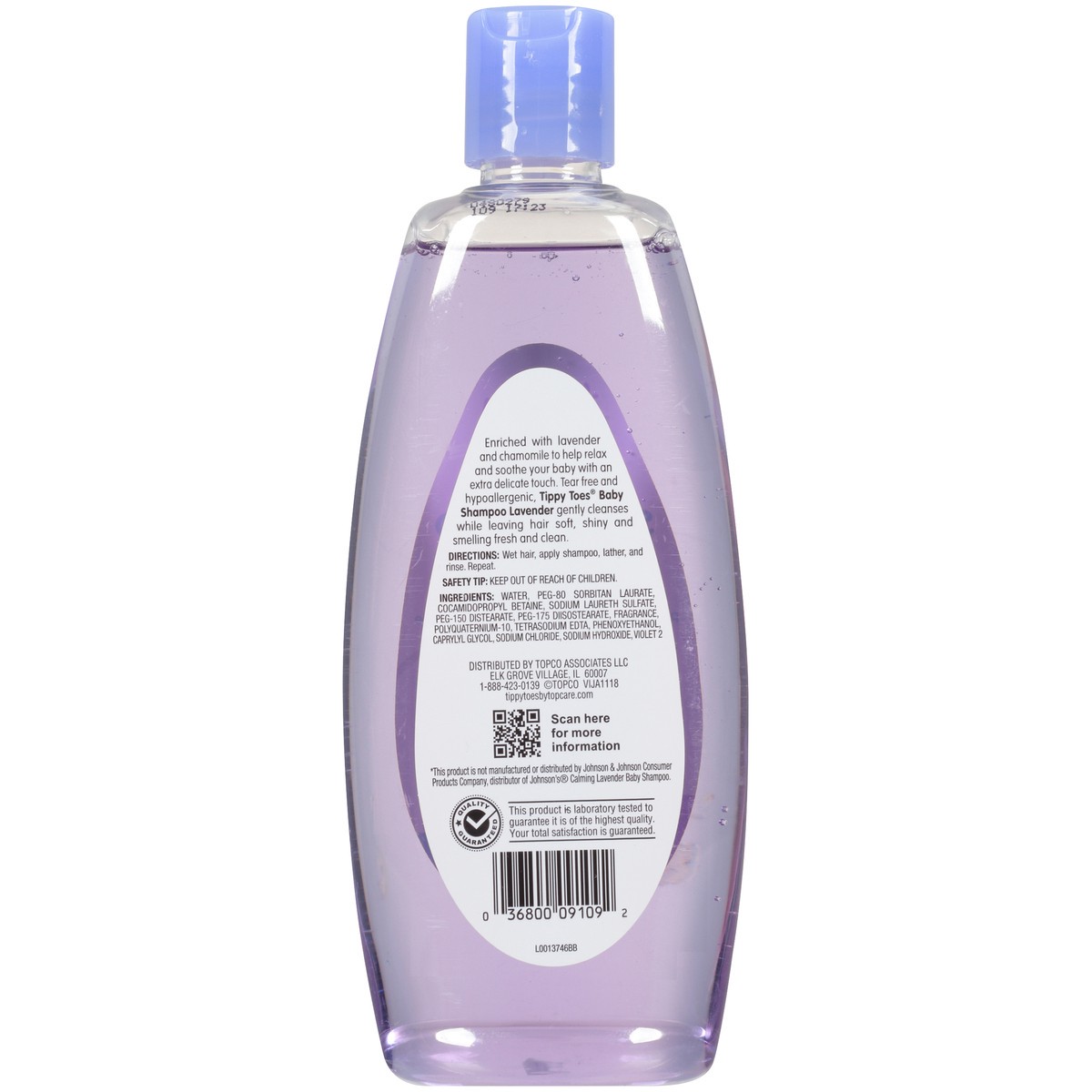 slide 3 of 11, Tippy Toes Baby Shampoo, Lavender, 15 fl oz