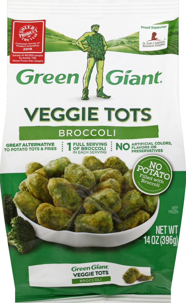 slide 6 of 6, Green Giant Broccoli Veggie Tots, 16 oz