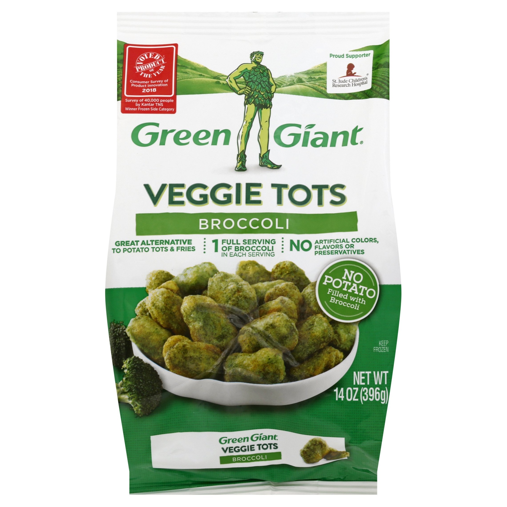 slide 1 of 6, Green Giant Broccoli Veggie Tots, 16 oz