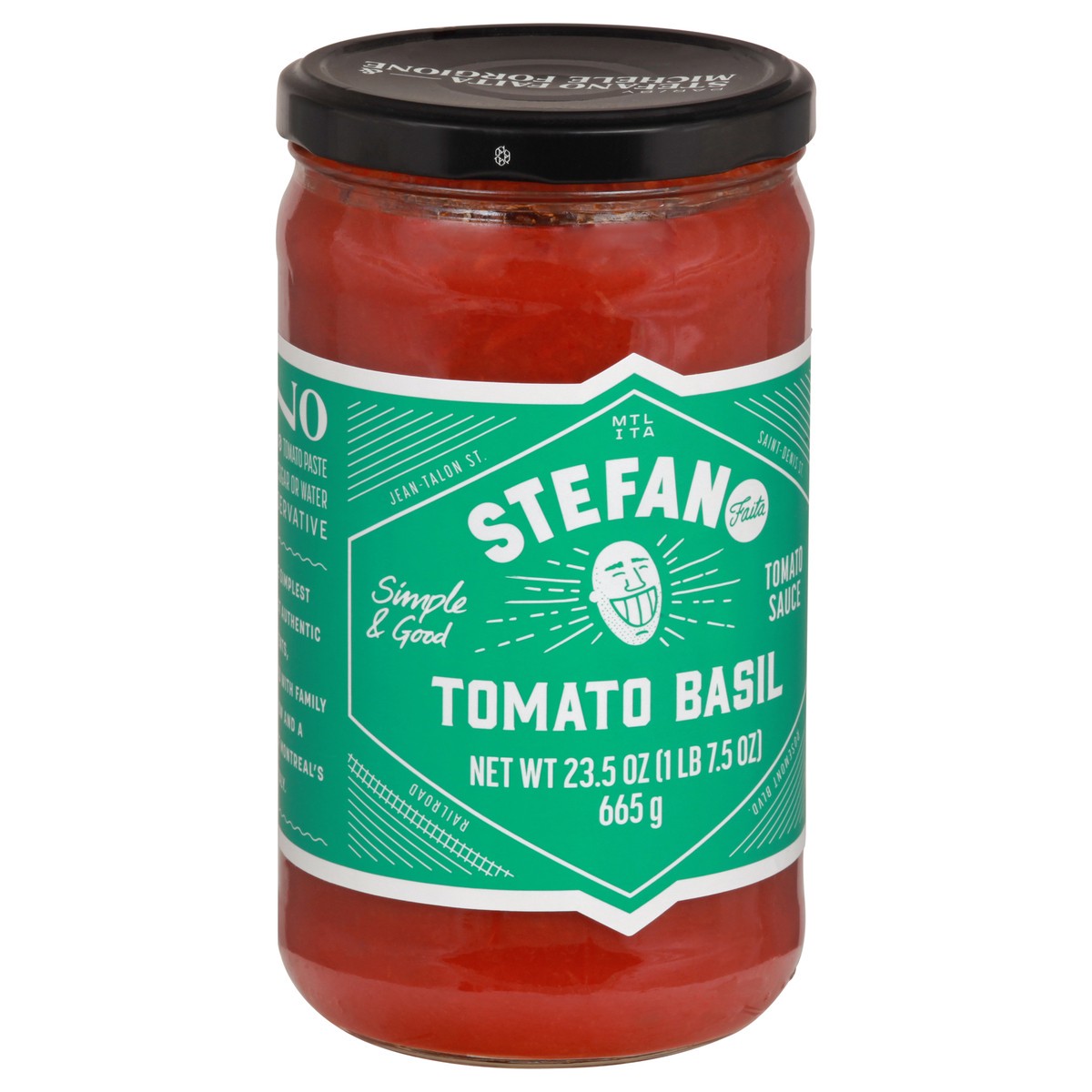 slide 3 of 9, Stefano Faita Tomato Basil Sauce 23.5 oz, 23.5 oz