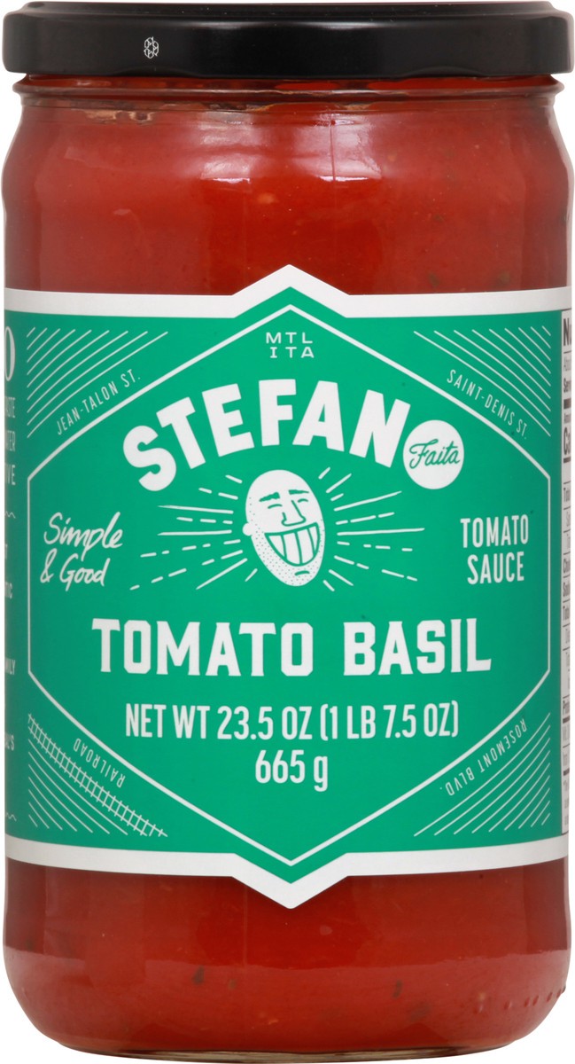 slide 7 of 9, Stefano Faita Tomato Basil Sauce 23.5 oz, 23.5 oz