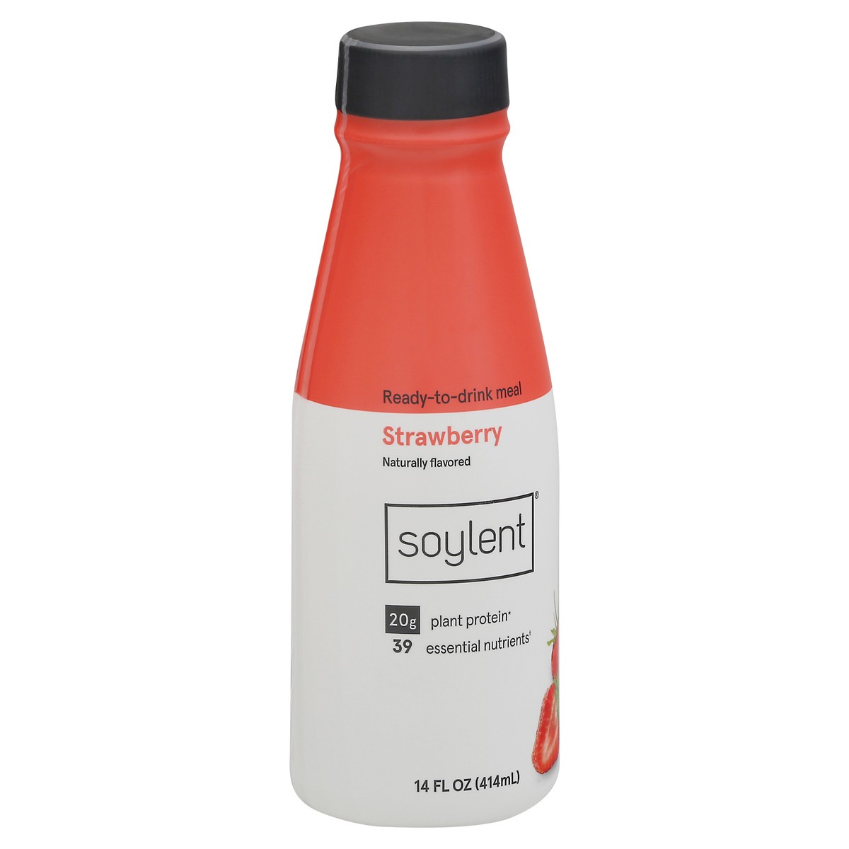 slide 4 of 14, Soylent Strawberry Drink - 14 oz, 14 oz