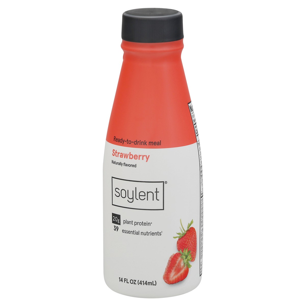 slide 13 of 14, Soylent Strawberry Drink - 14 oz, 14 oz